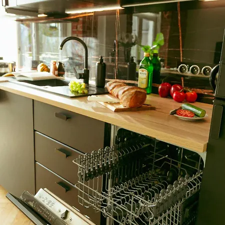 Wspolna 54a - Free Parking - Dla 6 Osob - 450 Metrow Od Dworca Centralnego I Zlotych Tarasow - Better Apartment Warschau